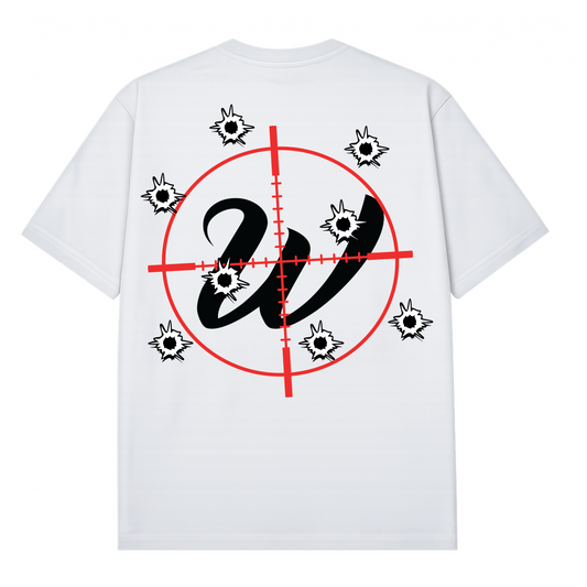 Crosshairs Tee - White