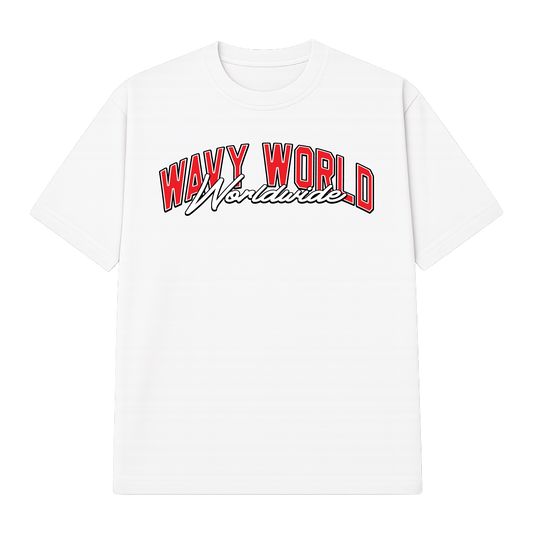 Varsity Tee - White