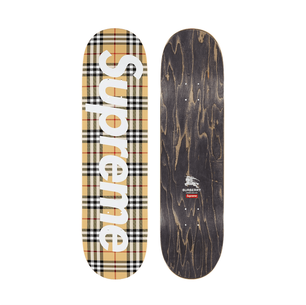 Supreme Burberry Skateboard