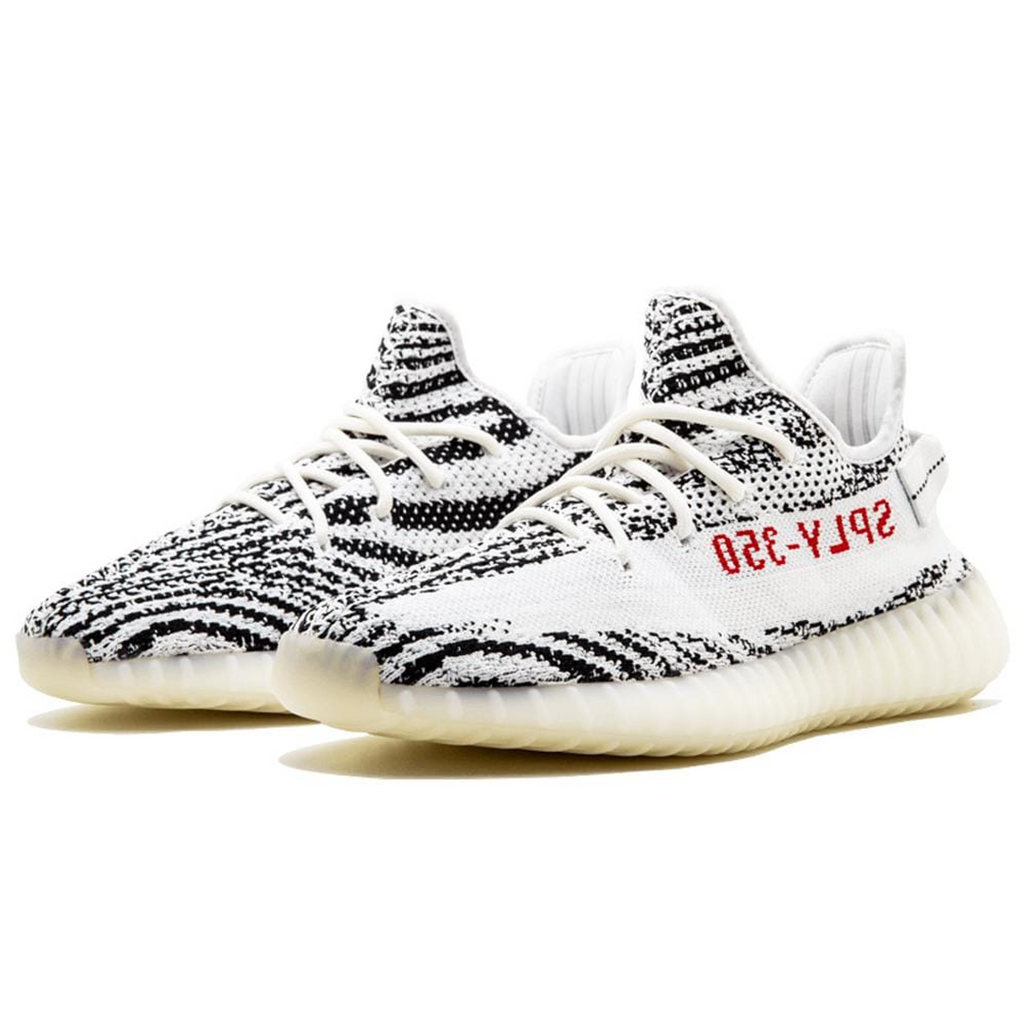 Zebra Yeezy 350