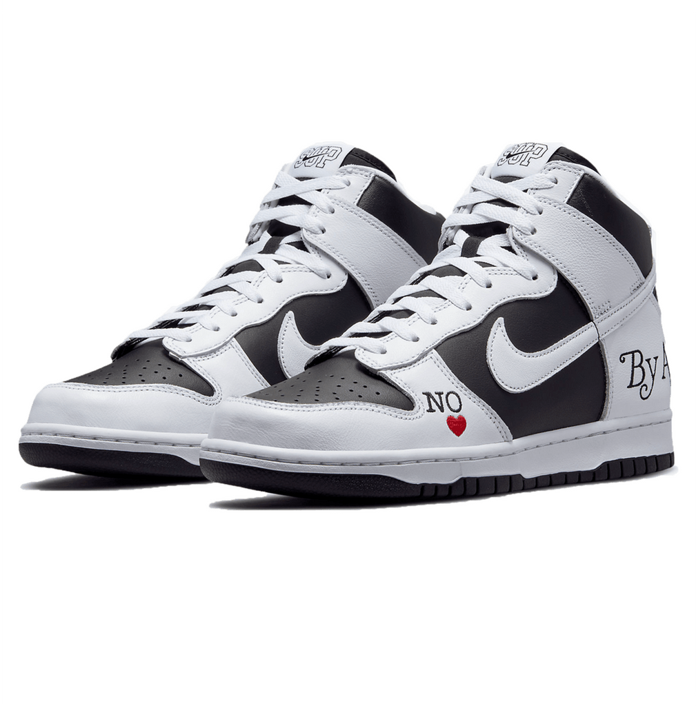 Nike Dunk High Black and White
