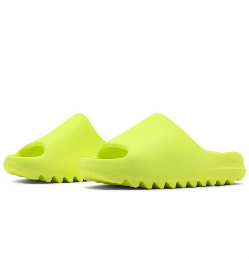 Yeezy Slides Green Glow