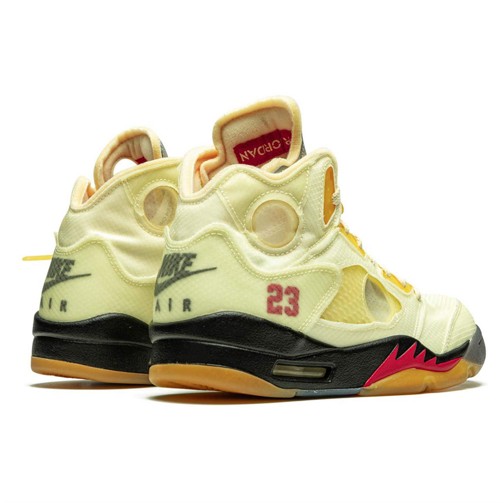Off White Sail Jordan 5
