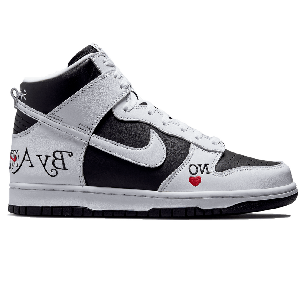 Nike Dunk High Black and White