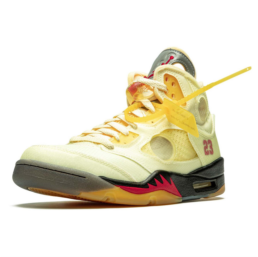 Off White Sail Jordan 5