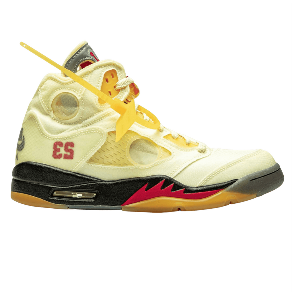 Off White Sail Jordan 5