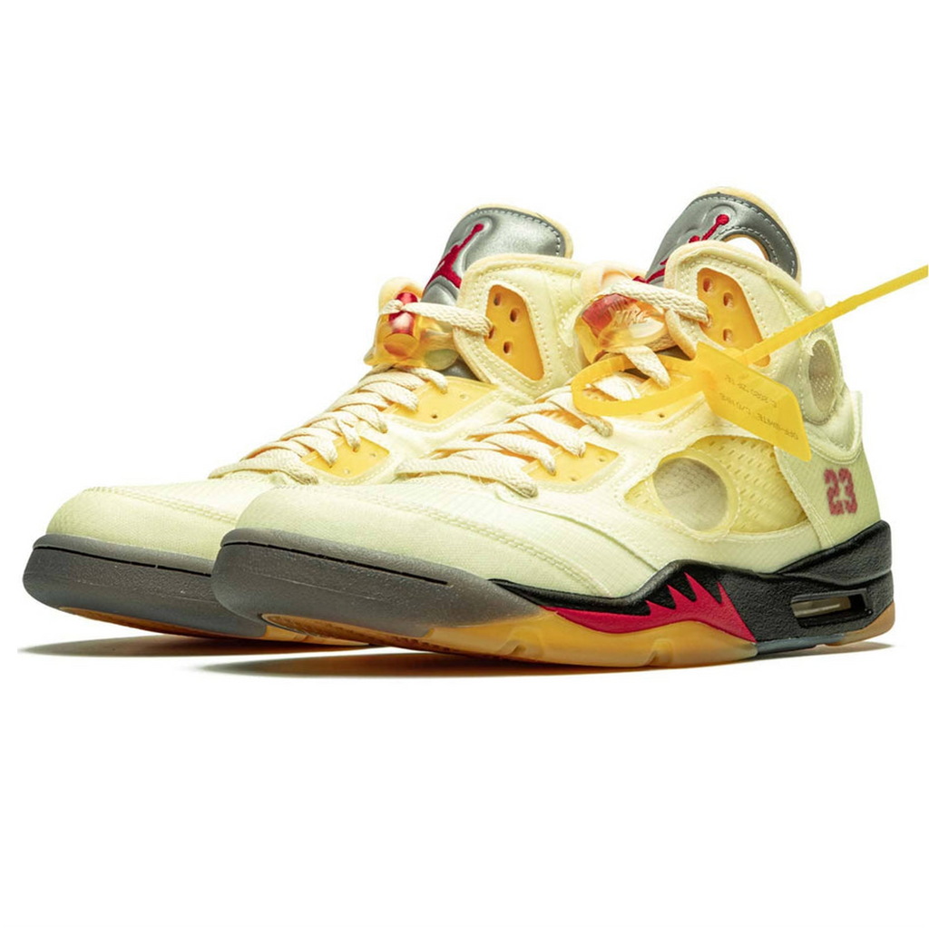 Off White Sail Jordan 5