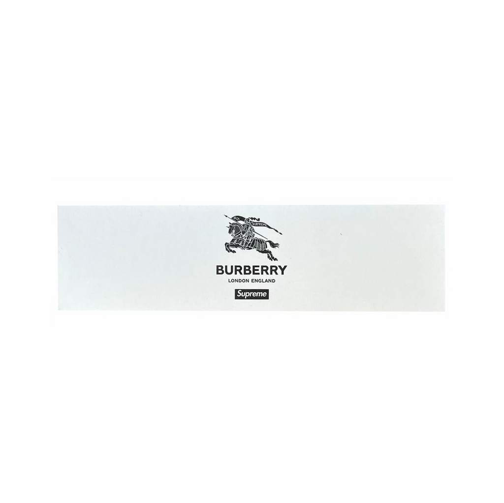 Supreme Burberry Box Logo Sticker